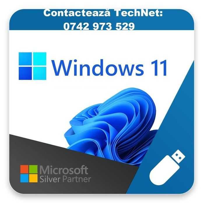 Stick bootabil - WINDOWS 11 HOME sau PRO cu licenta originala RETAIL