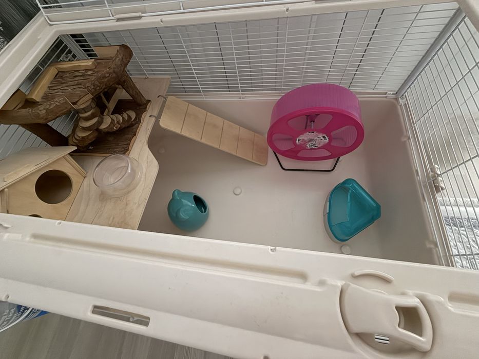 Cusca hamster neo by zolux cu accesorii incluse