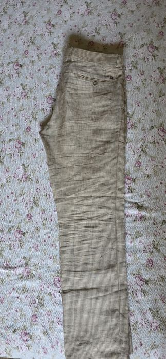 Мужские брюки "De blasio" 100% лён.