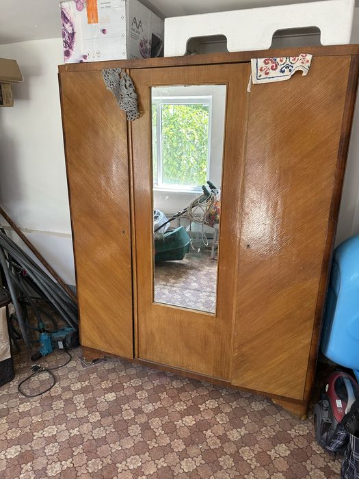 Шкаф гардероб ссср дерево