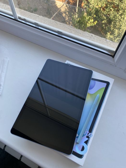 Планшет Samsung Galaxy Tab S6 lite в небесно голубом цвете