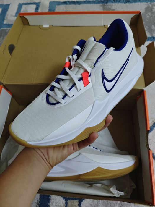 Nike Precision IV "White Royal Blue"