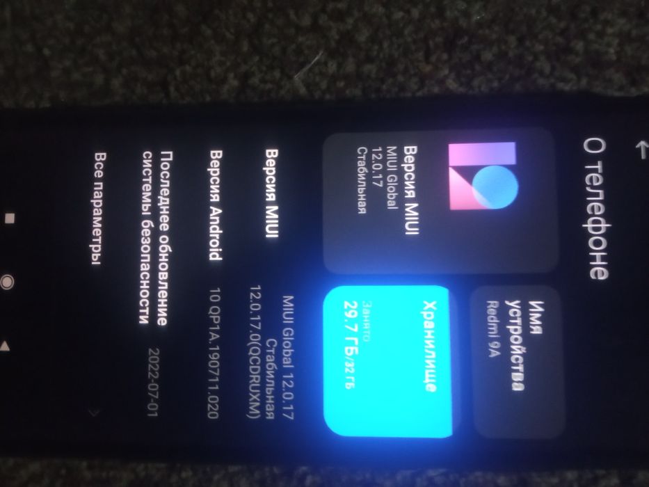 Redmi 9A sotiladi