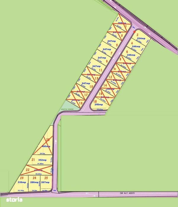 PRET SOC! Loturi Ghimpati, intravilan, utilitati in zona, RATE!