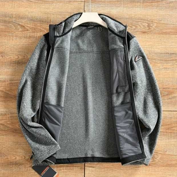 Hawke & Co (USA) Джемпер толстовка джерси с микрофлисом внутри