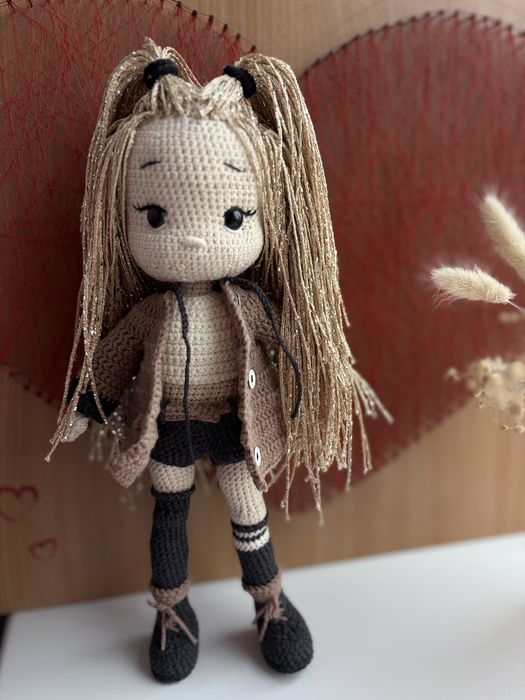 Куколка Лея вязаная