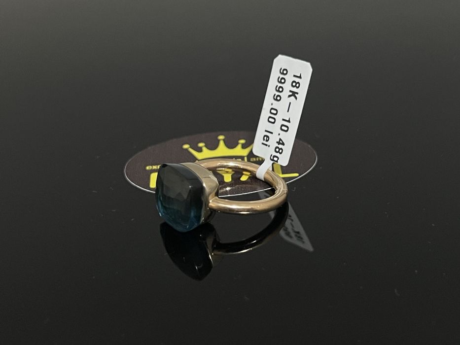 Bijuteria Royal CB : Inel dama aur 18k 10,48gr Topaz