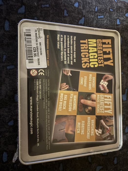 Набор фокусов “50 величайших фокусов” Marvin’s Magic