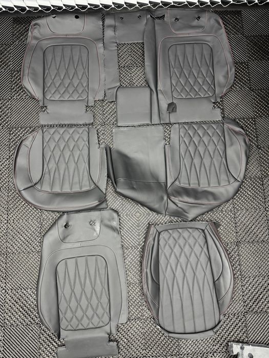 Оригинални нови Mercedes G63 AMG кожени калъфи за седалки салон