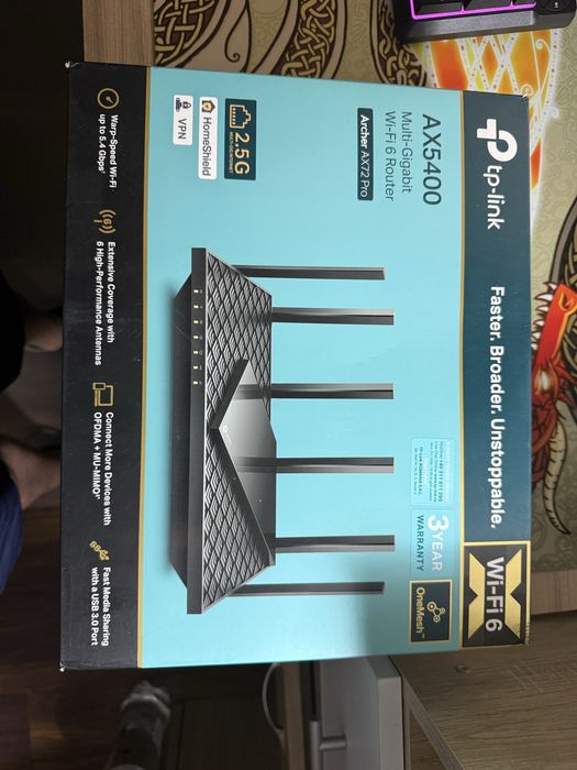 Router wireless TP-Link Archer AX72 Pro Vand