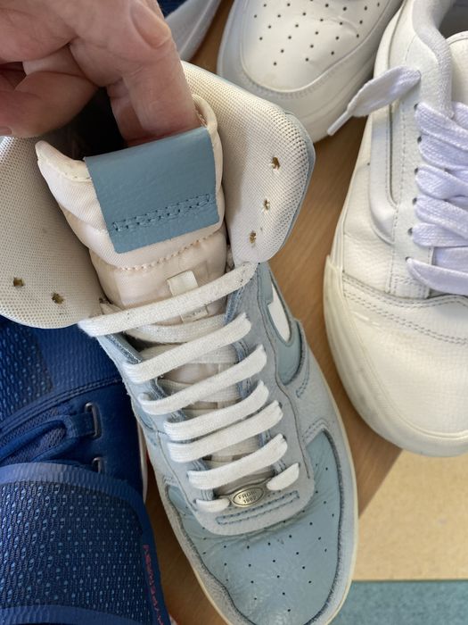 Ghete Nike  Air Bleo cu alb