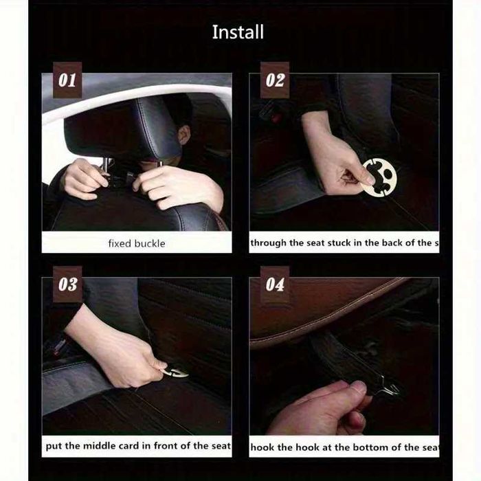 Органайзер за задната част на автомобилната седалка