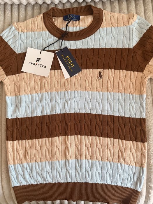 Pulover maneca scurta Polo Ralph Lauren L nou cu eticheta
