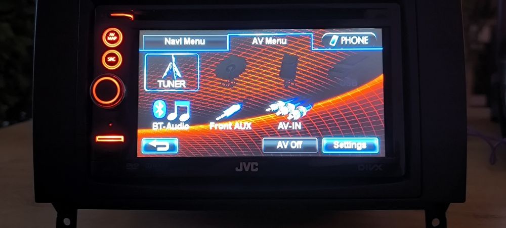 Мултимедия JVC KW-NT30, Bluetooth, DVD, NAVi, USB, Mercedes B200