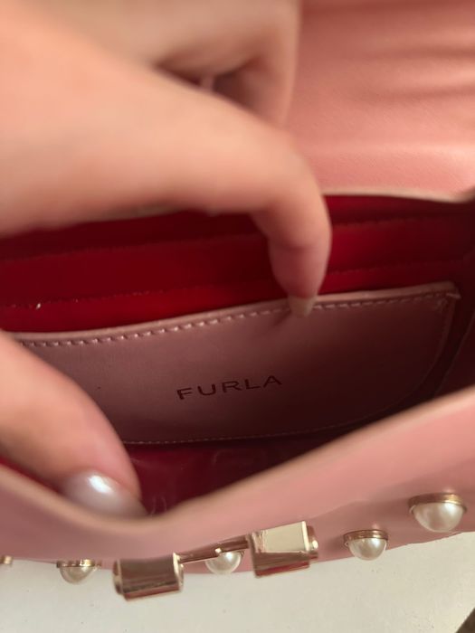 Сумка Furla , розового цвета