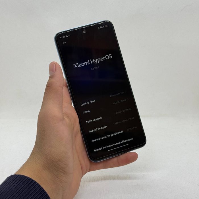 Redmi note 12 s sotiladi dastavka bor