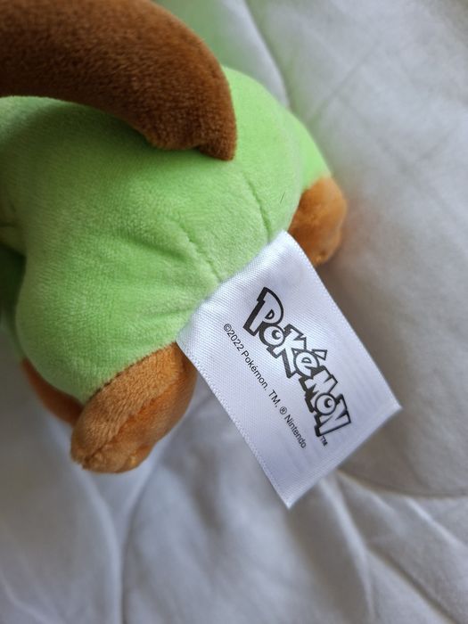 Grookey и Scorbunny плюшени играчки Pokemon 20 cm.