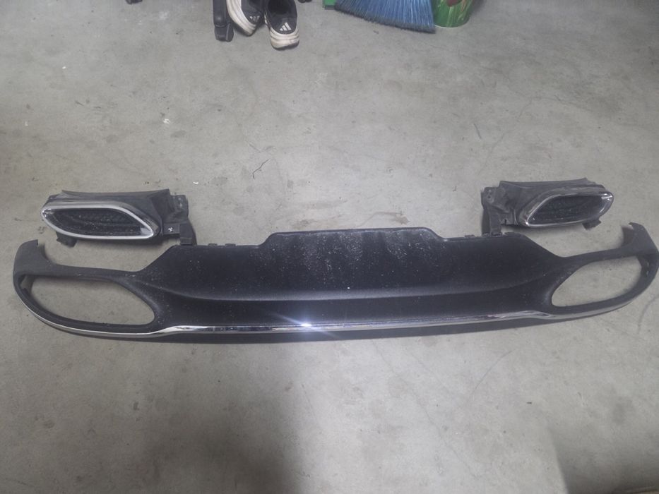 Спойлер с накрайници за Мерцедес