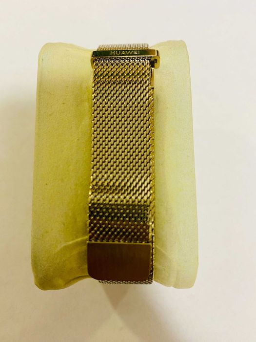 Huawei Watch GT 6, 41mm, Gold Stainless Steel Case, Gold Milanese Strap