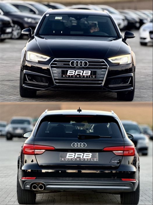 • Audi A4 B9 2017 • 2.0 Diesel 190 cp • Quattro / 3 x S-line • Parc Auto • RATE • Garanție •