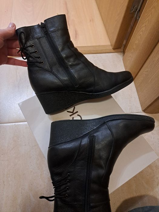 Боти естествена кожа Ямбом Shooze размер 39 39