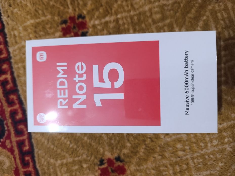 Xiaomi note 15 black 128