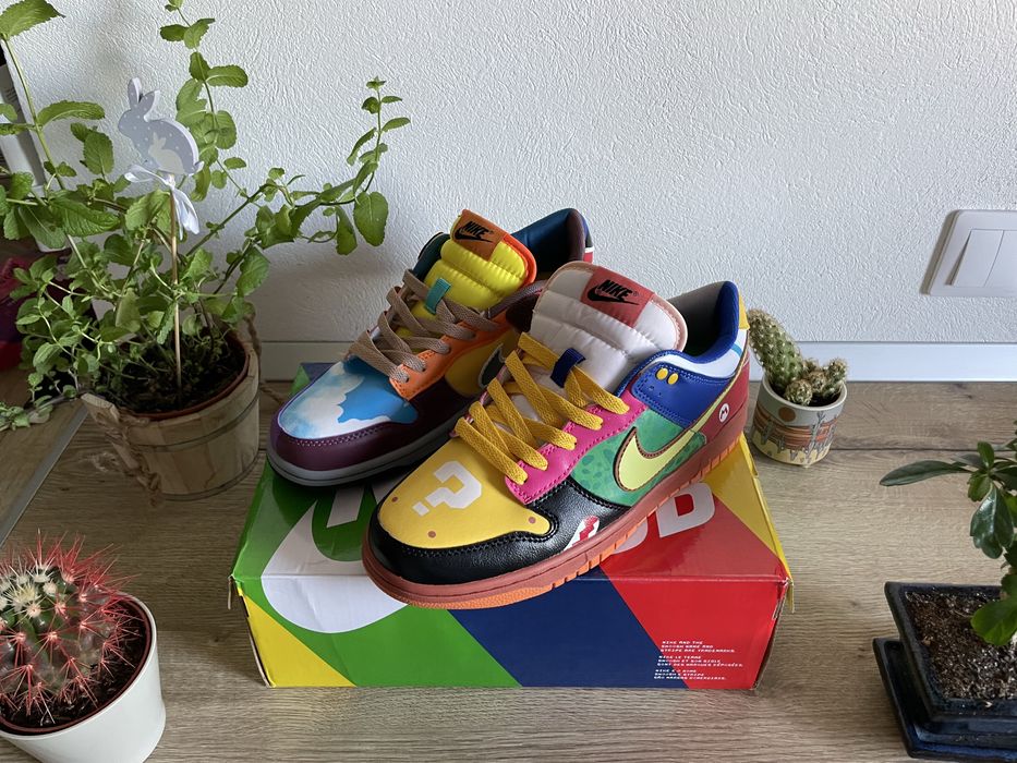 Nike Sb Dunk Low “What the Mario”