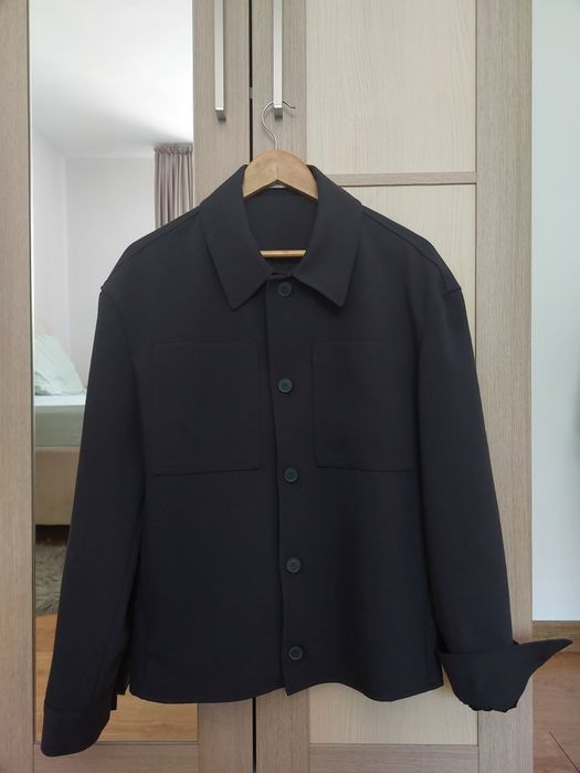 Jachetă de tip cămaşă boxy fit