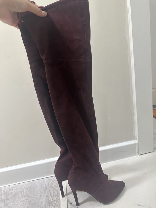 Женские сапоги ботфорды