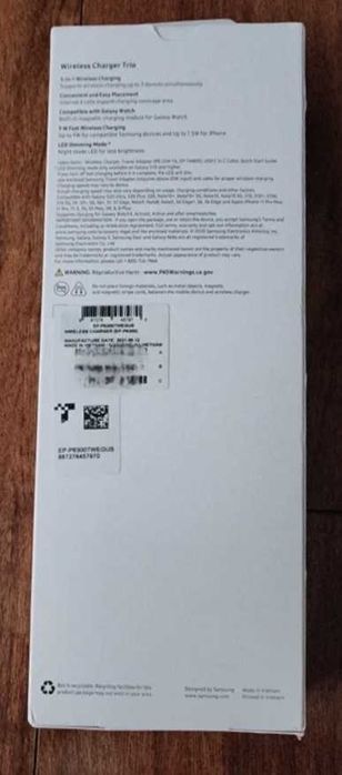 Incarcator Wireless Samsung Charger Trio 25W EP-6300T,negru sau  alb