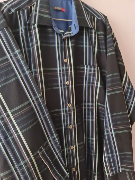 Мъжка риза тъмно син цвят