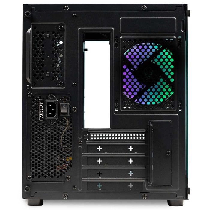 Carcasă Gaming RGB 3xARGB Aquarium USB-C Telecomandă, garanție 2 ani, nouă