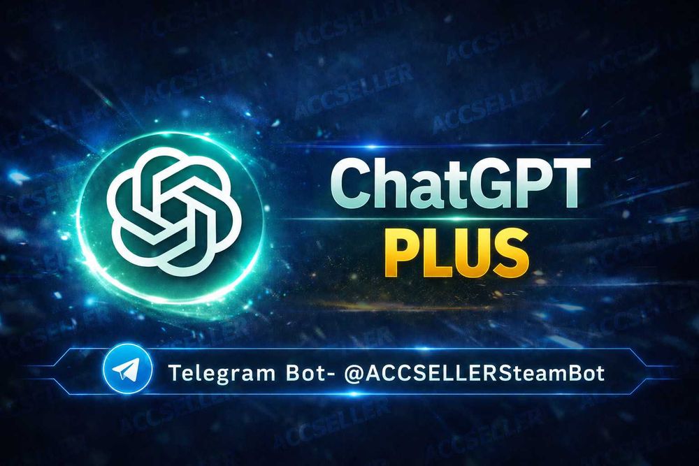 ChatGPT Plus на твой аккаунт 1 МЕСЯЦ