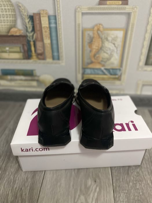 Лоферы, кожанные.