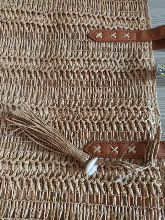 Плетена дамска чанта