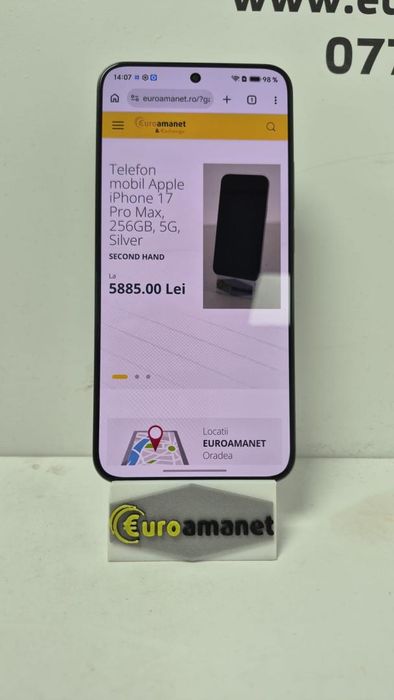 Telefon mobil HONOR Magic 8 Lite, Dual SIM, 8GB RAM, 512GB, Black -B-