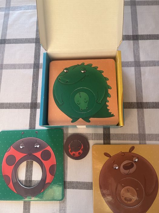 Пазл сортер мама и малыш