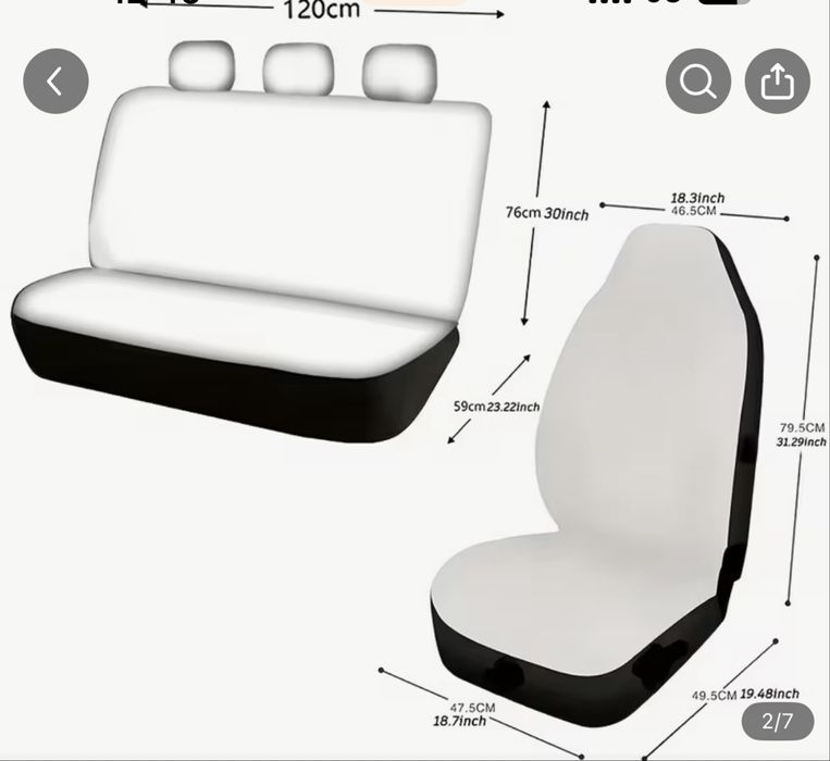 Калъфи за седалки Стич