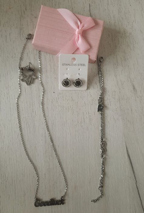 Лот  бижута от неръждаема стомана