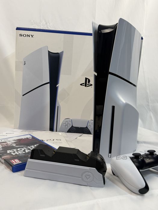 Sony PlayStation 5 с док станцией диском и джостиком