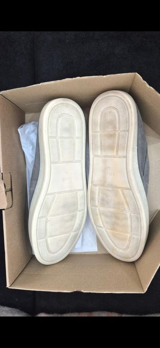 Pantofi piele întoarsă Mango 44