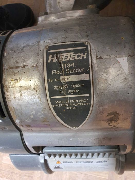 Masina lustruit parchet (camp) model HireTech Model HT8 second hand