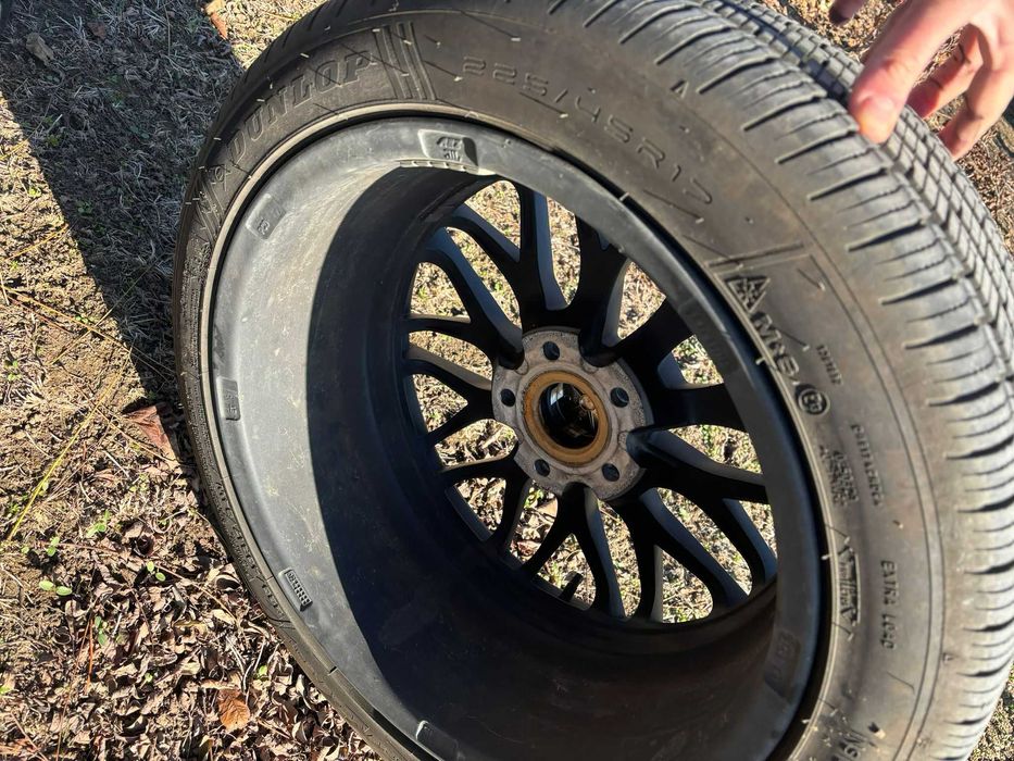 Jante AEZ 225/45 r17 cu anvelope Dunlop All season