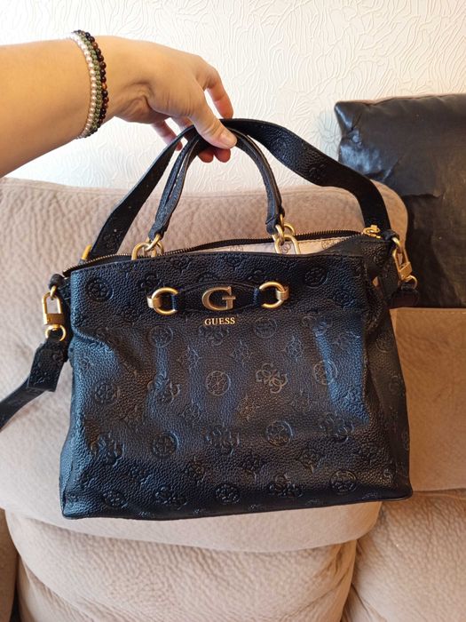 Чанта guess черна