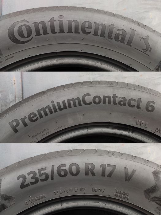 4бр летни гуми 235/60/17 Continental Premium Contact 6
dot23