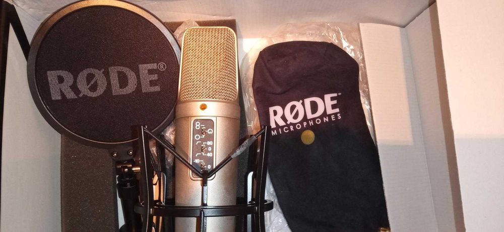 Rode NT2A Microfon profesional de studio cu shockmount si pop filter