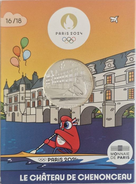 Moneda argint 10 euro