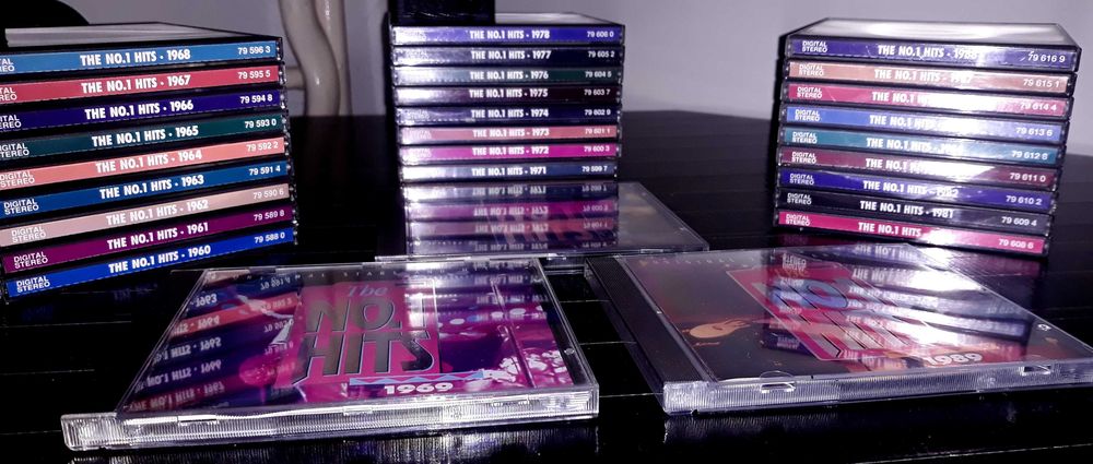 CD-uri Originale - The No.1 Hits 1960-1989 (Set complet * 30 CD)