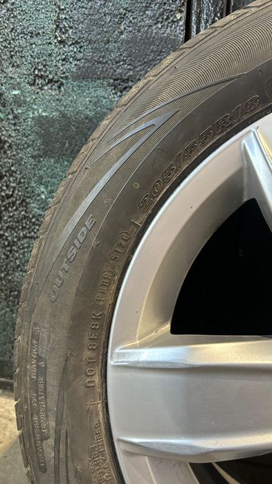 Продавам джанти за VW 5x112 16цола,гуми NEXEN dot 2020