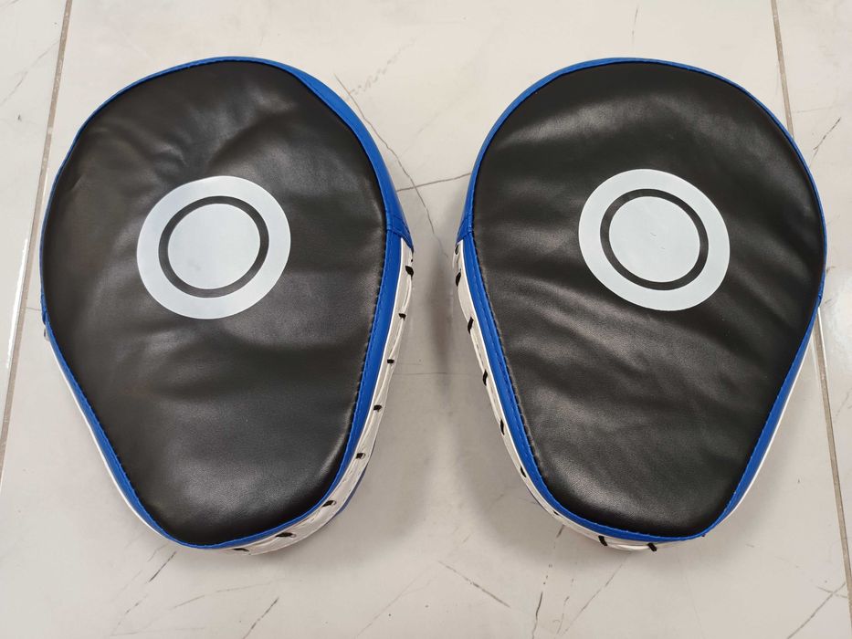 Боксови лапи извити 2бр, мишена за бокс и кикбокс, боксови ръкавици